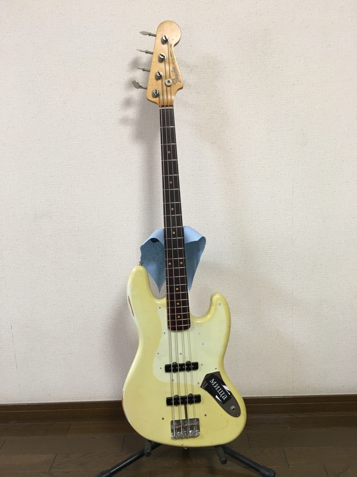 フェンダー ジャパン ジャズベース レリック加工 JAZZ BASS®誕生60周年を記念した2020年限定モデルにROAD WORN