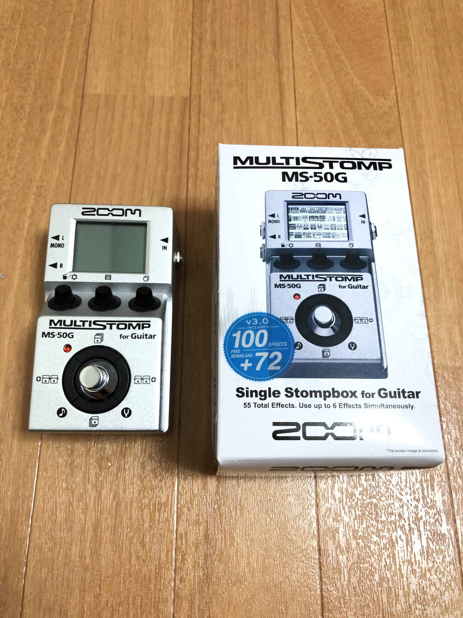 【保証書付】 MULTI STOMP MS-50G マルチストンプ レコーディング/PA機器